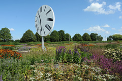 Clock in the Oudolf Field