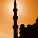 Minaret on Blue Mosque