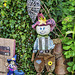 Bonny and Clyde the Scarecrows