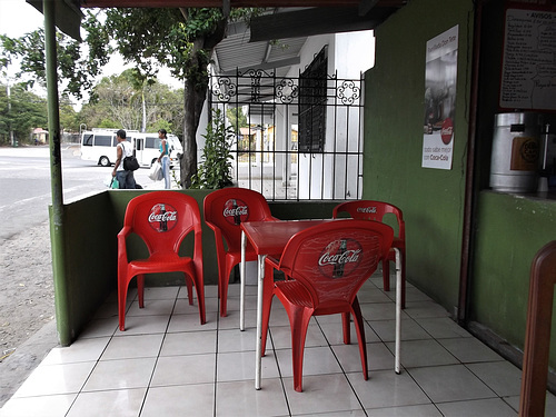 Chaises coca-cola / Coke's chairs