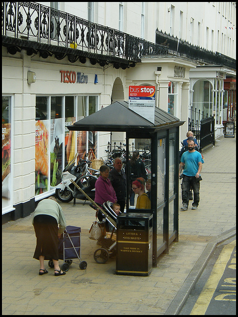 Leamington bus shelter