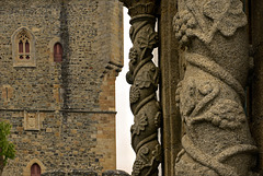 Bragança, Castelo, Colunas