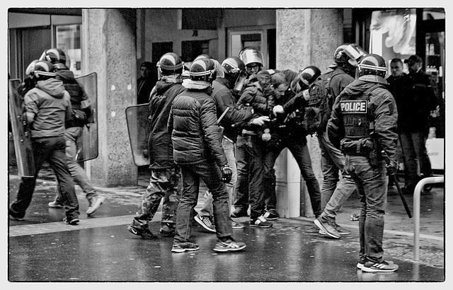 Manifestation des gilets jaunes 19/01/2019