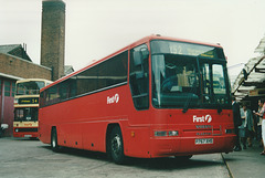 First Eastern Counties 56 (P767 XHS) at Norwich - 31 Jul 2001