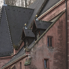 Roof of the church "Peter und Paul"