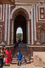 The Qatb Minar - World Heritage Site, Delhi, India
