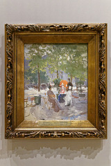 "Un café à Paris" (Konstantine Korovine - 1890)