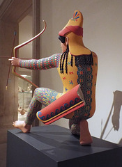 Reconstruction of the Archer from the Temple of Aphaia on Aegina in the Metropolitan Museum of Art, December 2022