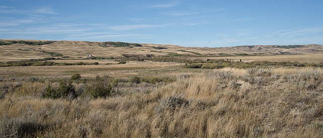 barn, silo and cutbank