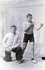 Young Boxer and trainer, Falkirk, Scotland c1925-30