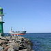 Hafeneinfahrt Warnemünde