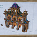 BESANCON: Place de la Révolution: Reconstitution de l'Arc de Triomphe en carton 10