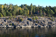 In Schären unterwegs nach Stockholm