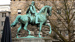 Reiterstatue Wilhelms I. auf dem Burgplatz/ Essen