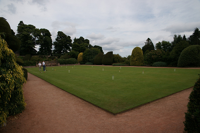 Croquet At Crathes Castle