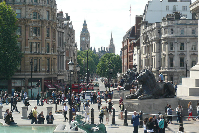 View From Trafalgar Square