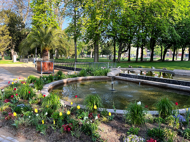 Frühling im Kurpark