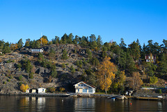 In Schären unterwegs nach Stockholm