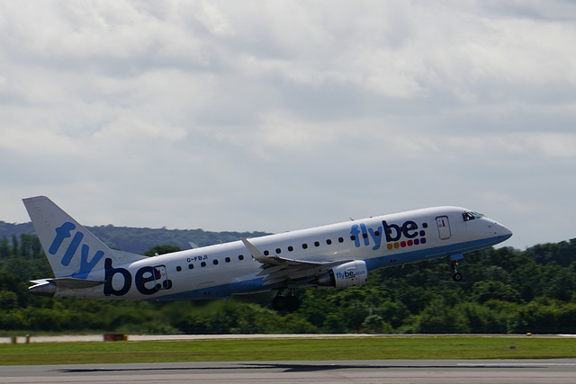 G-FBJI departing Manchester - 11 July 2015