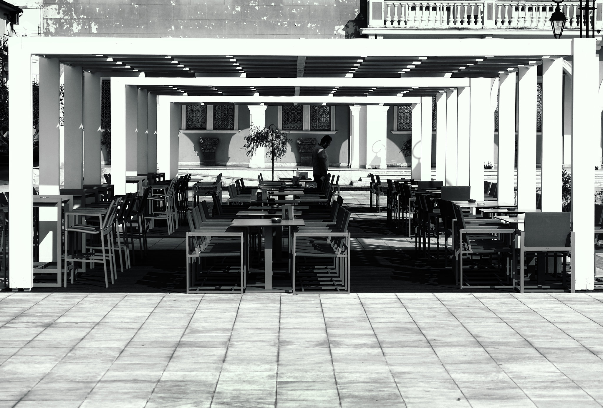 Zante 2016 XPro2  Zante Town Square 1 mono