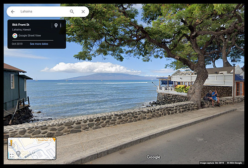 distant view of Lanai