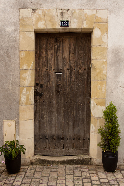 Doorway in Azay-le-Rideau