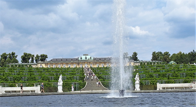 Wein-Terrassen am Schloss Sanssouci
