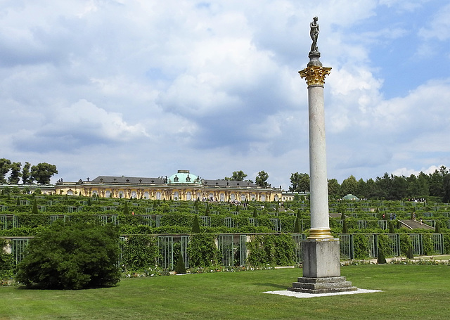 Wein-Terrassen am Schloss Sanssouci