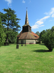 navestock church, essex  (1)late c14 timber tower