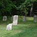 Cemetery in Old Bethpage Village, August 2022