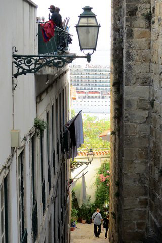 Quartier de l'Alfama, Lisbonne (Portugal)