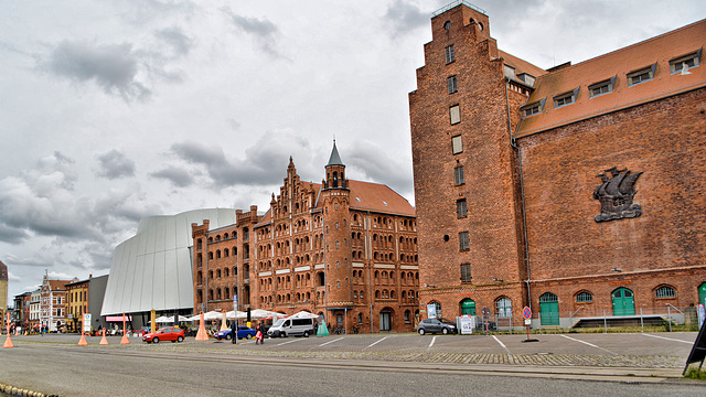 Hafen in Stralsund