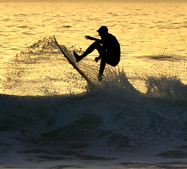 Surfing at Sennen ~ Cornwall