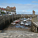 Old harbour and steps at Lynmouth