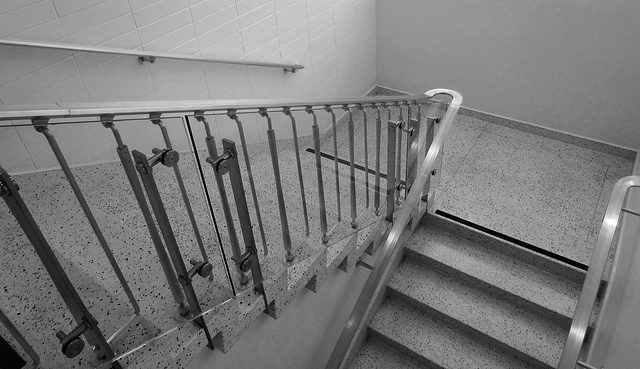 Stairway at PS Art Museum A + D Center (3196)