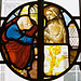 Stained Glass fragments in Great Yarmouth, Norfolk