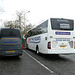 Johnsons Brothers coaches at Hopwood Park Service Area (M42) - 21 Apr 2023 (P1150327)