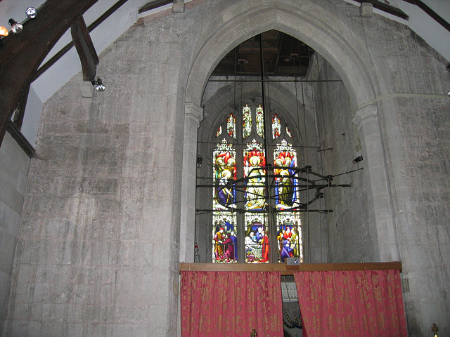 Interior of the Church of St.Giles at Packwood.