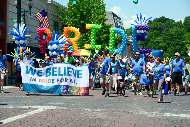 The Pride parade