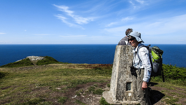20190610 4983CPw [R~GB] Zenit, Wanderung auf dem Pembrokeshire-Coast-Path, Cwm yr Eglwys, Dinas, Wales