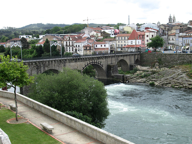 A view from Barcelos riverside.