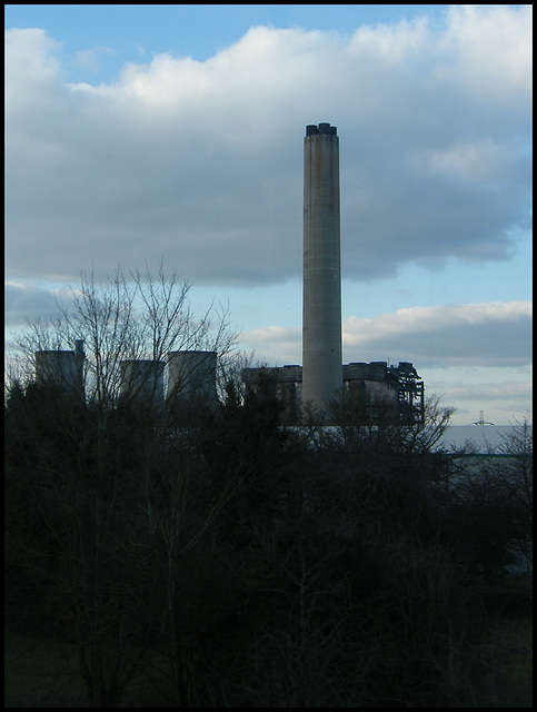 remains of Didcot boiler house