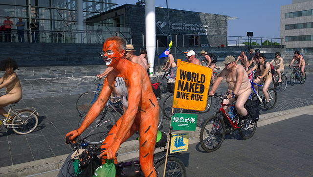 Naked Bike Ride 2016