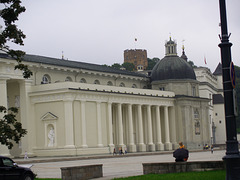 Vilnius, The Cathedral and Gedemin's Tower