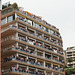 Spectators On Apartment Balconies
