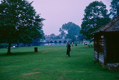Bridge over the River Avon at Fordingbridge (Scan from 1970s)
