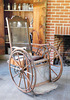 Wheelchair in Dr. Searing's Office in Old Bethpage Village, August 2022