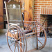 Wheelchair in Dr. Searing's Office in Old Bethpage Village, August 2022