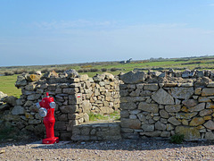 Die Mauer in Cherbourg