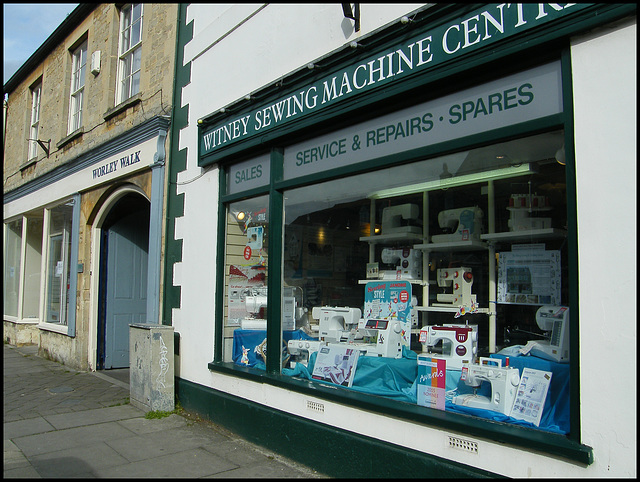 sewing machine shop